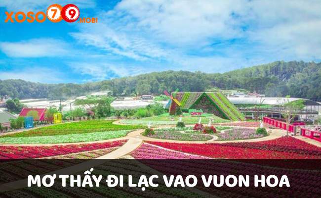 Giấc mơ thấy mình đi lạc đường vào vườn hoa là gì?